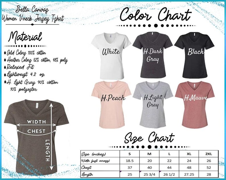 a women's v - neck t - shirt with a v - neck and