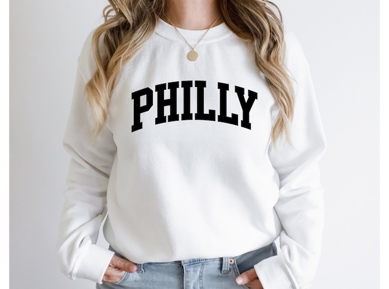 Philly Hoodie, Philly Sweatshirt, Philadelphia Sweatshirt, Philadelphia Fan Sweatshirts, Philly Sports Gifts, Eagles Sweatshirt, Philly Gift zdjęcie 3