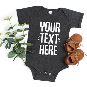 Personalized Onesie®, Create Your Own Bodysuit, Custom Baby Onesie®, Custom Text Baby Clothes, Baby Name Onesie®, Baby Gifts, Custom Gifts