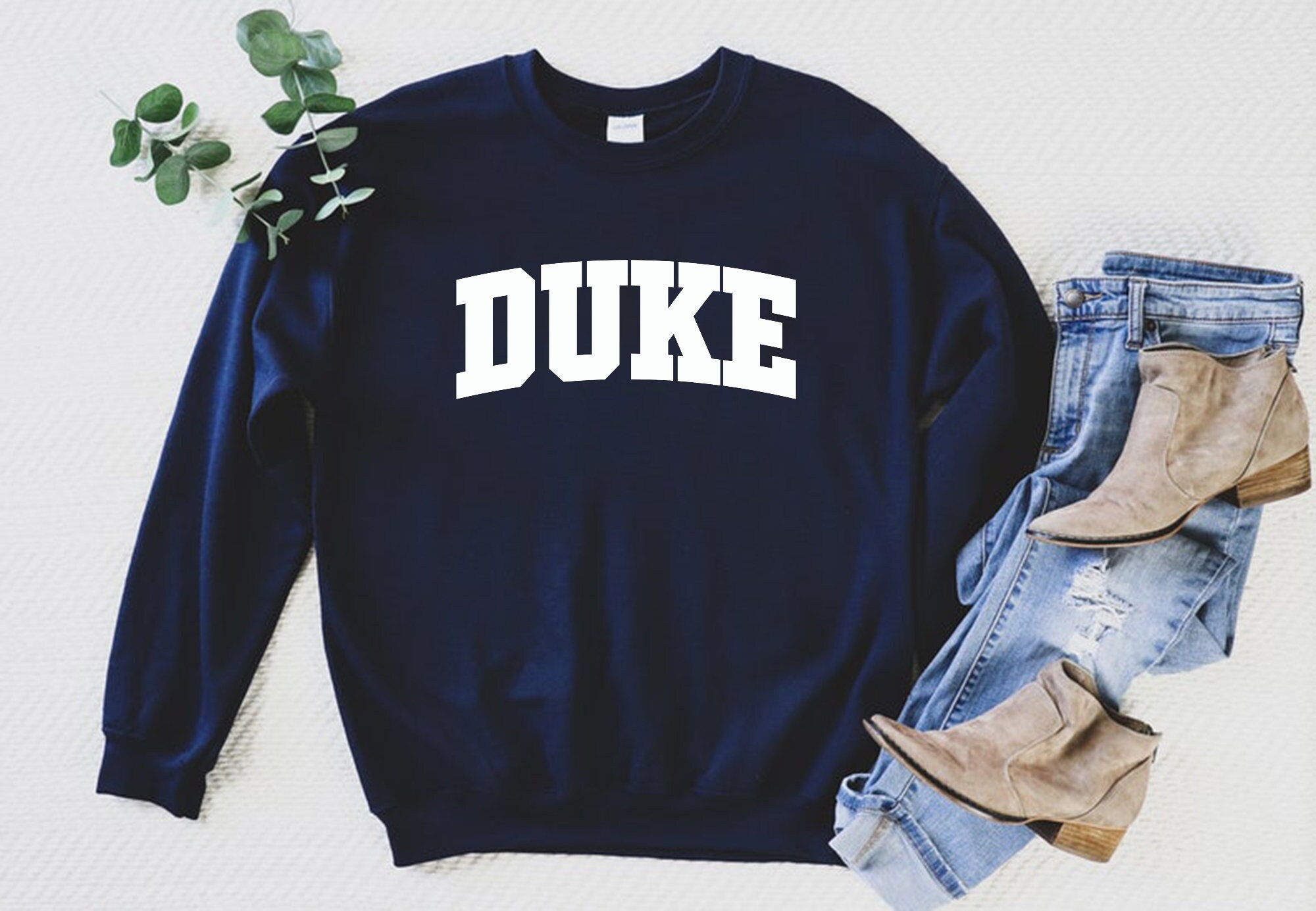 Duke Unisex Sweatshirt Duke University Duke Crewneck 