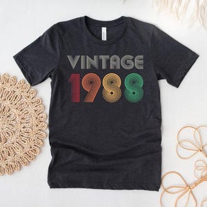 37th Birthday Shirt, Vintage 1988 Shirt, 37th Birthday Gift, 37th Birthday Shirt, 37th Birthday Woman, 37th Birthday Friend, Gift For Her