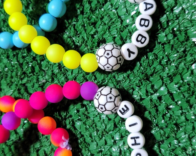 Soccer Team Gift | Soccer Bracelet | Soccer Player Gift