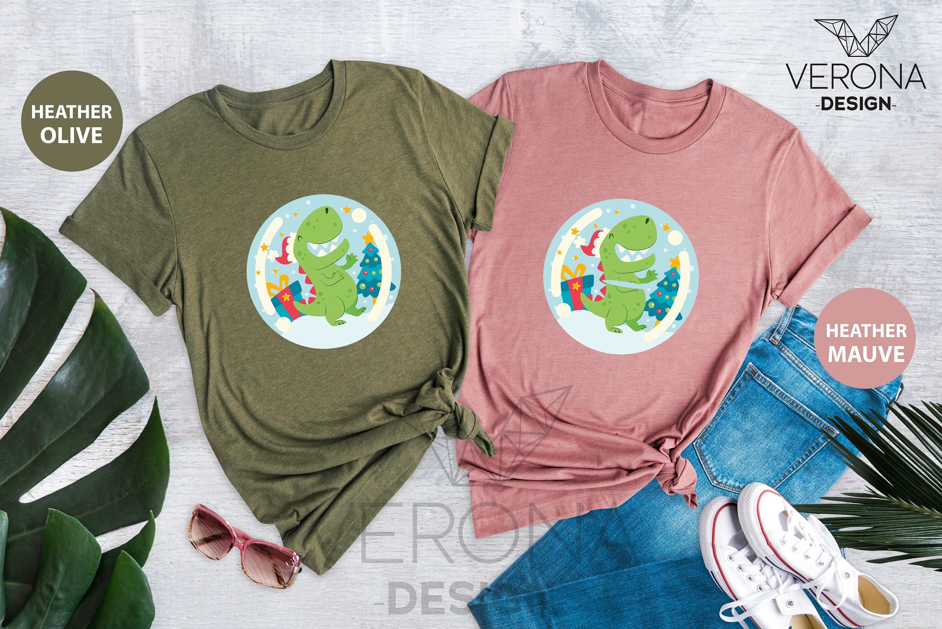 Discover Dinosaur Christmas Shirt, Dinosaur Shirt, Cartoon Dinosaur Shirt, Dinosaur Lover Shirt, Dinosaur Lover Gift, Cute Christmas Shirt