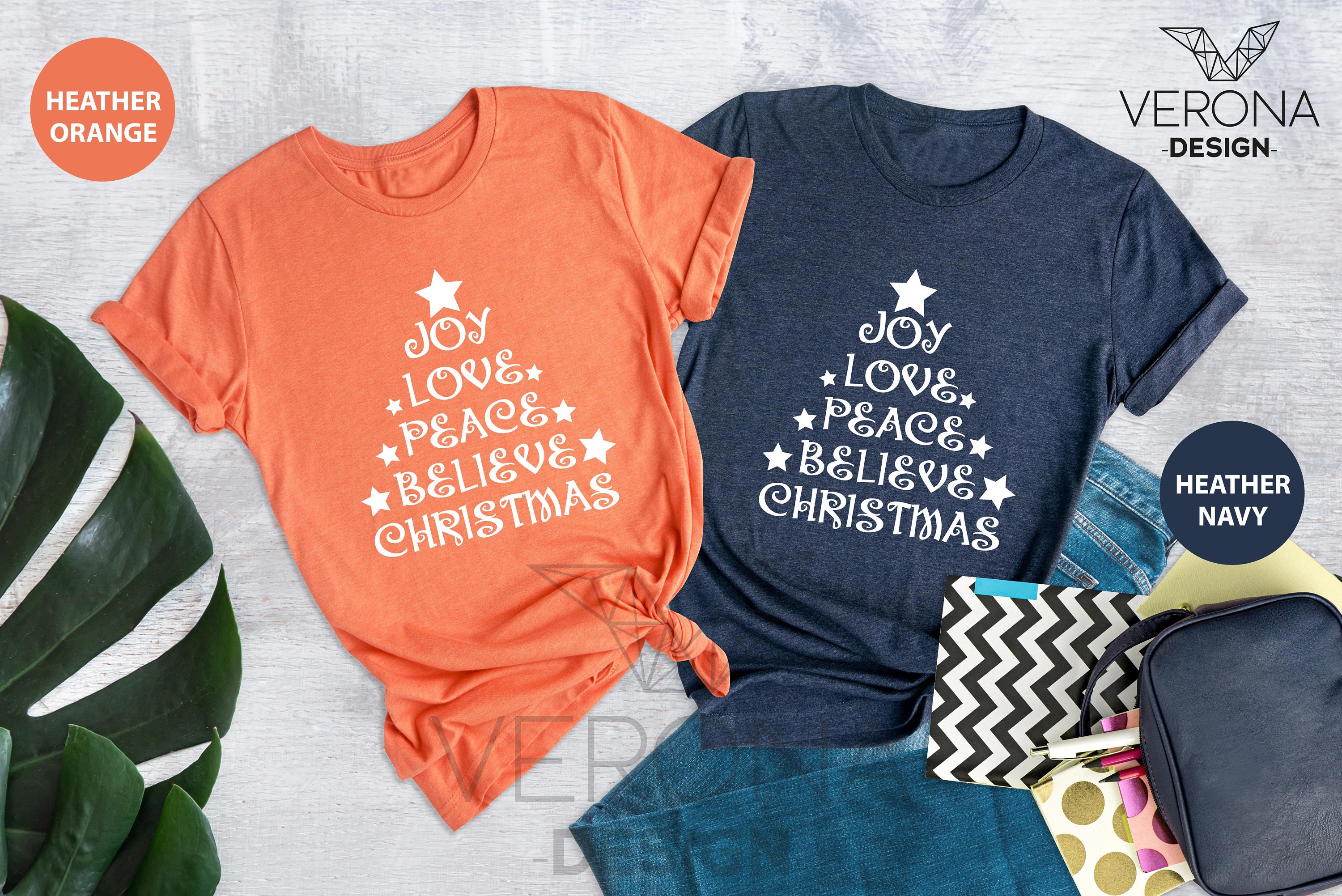 Discover Joy Love Peace Believe Christmas Shirt, Christmas Shirt, Funny Christmas Shirt