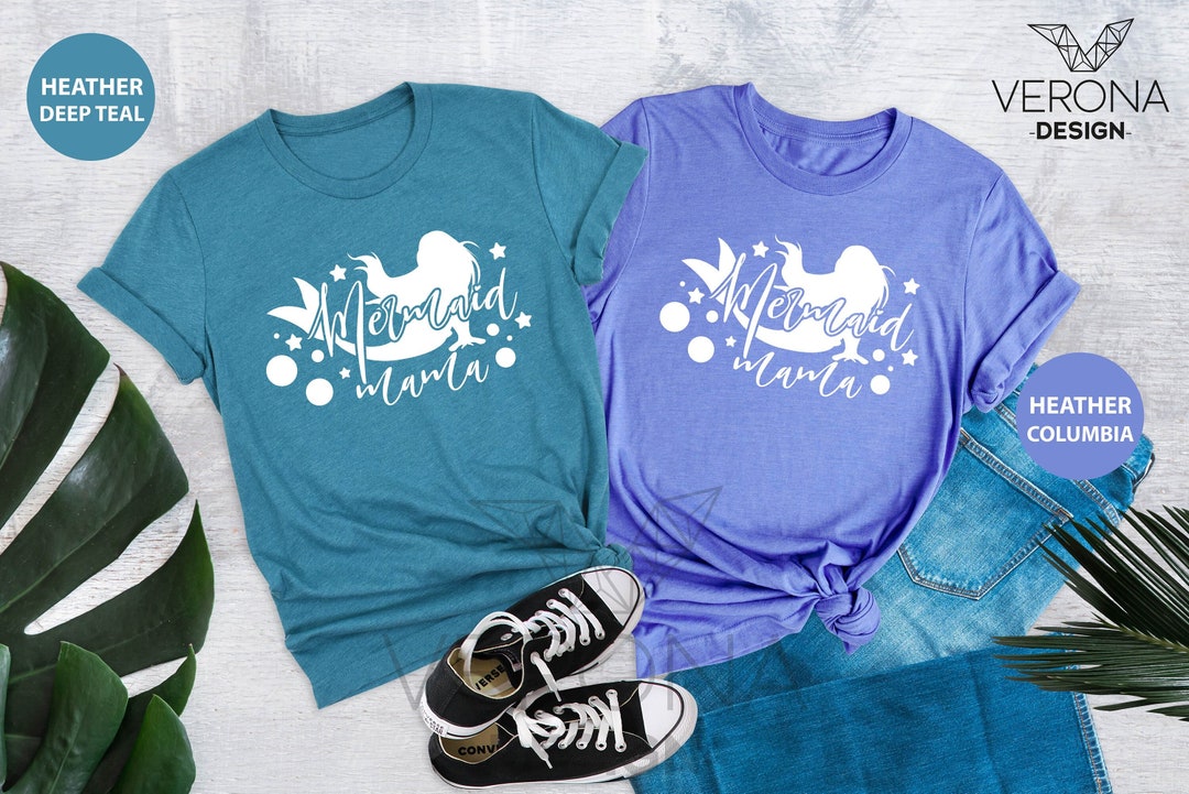 Mermaid Mama Shirt Mermaid Mom Shirt Gifts for Mom Mermaid - Etsy