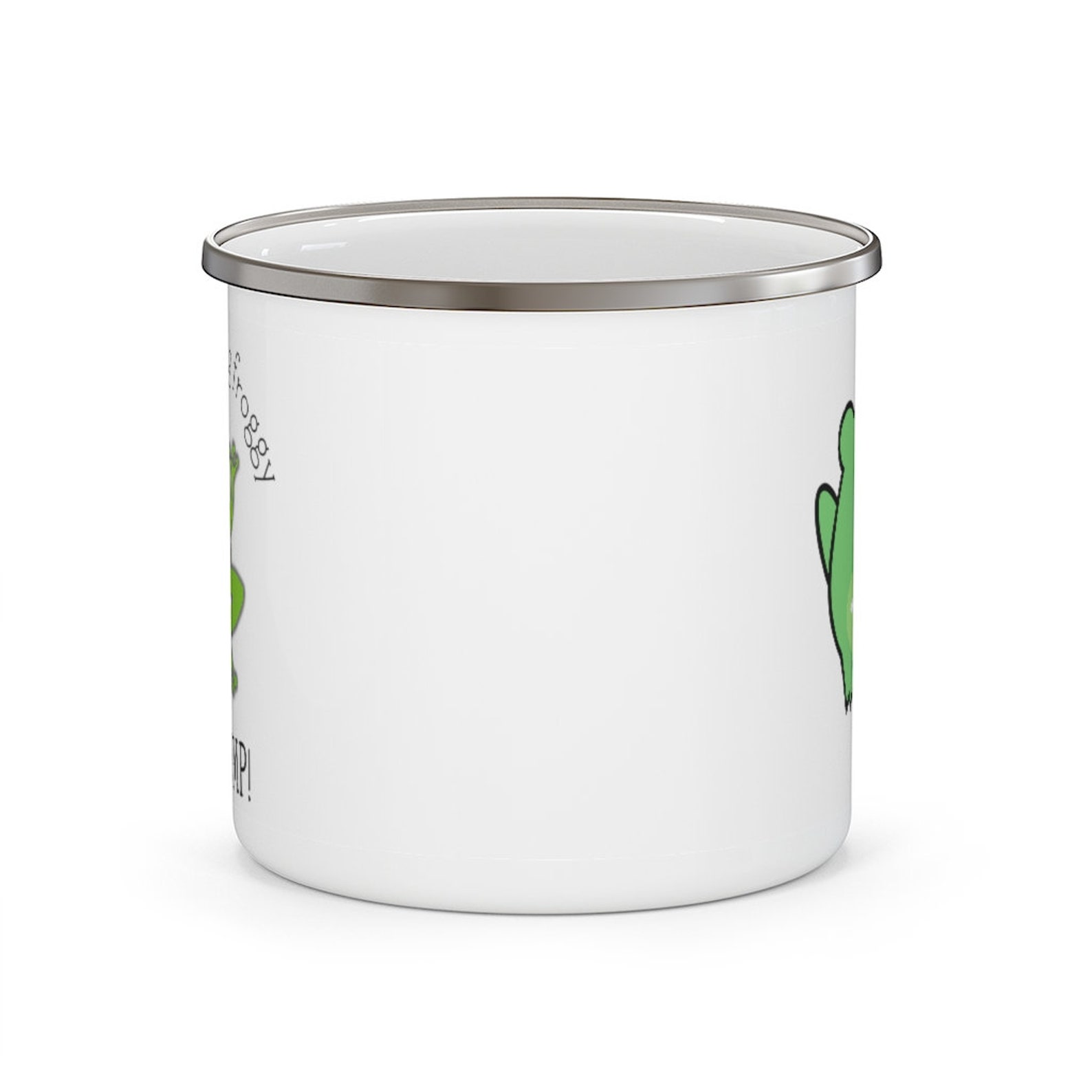 If You're Feeling Froggy Then Jump Frog Mug Froggy Mug Etsy