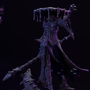 The Fungal Queen | Fey | Boss Monster | 3D Printed Miniature | D&D, Dungeons and dragons, Tabletop RPG, Pathfinder | Witchsong Miniatures