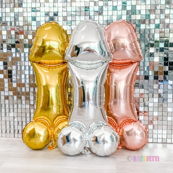 Funny Adult bachelorette party decorations, disco cowgirl bachelorette party supplies decor Penis Balloon, lets go girls, last rodeo 2024