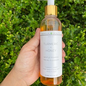 skincare, Turmeric and Honey facial Cleanser, skincare, face wash, natural skincare, Transform your skin