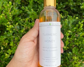 skincare, Turmeric and Honey facial Cleanser, skincare, face wash, natural skincare, Transform your skin