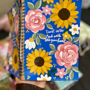 Hand Painted Journal