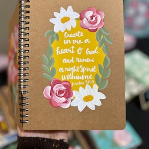 Hand Painted Journal
