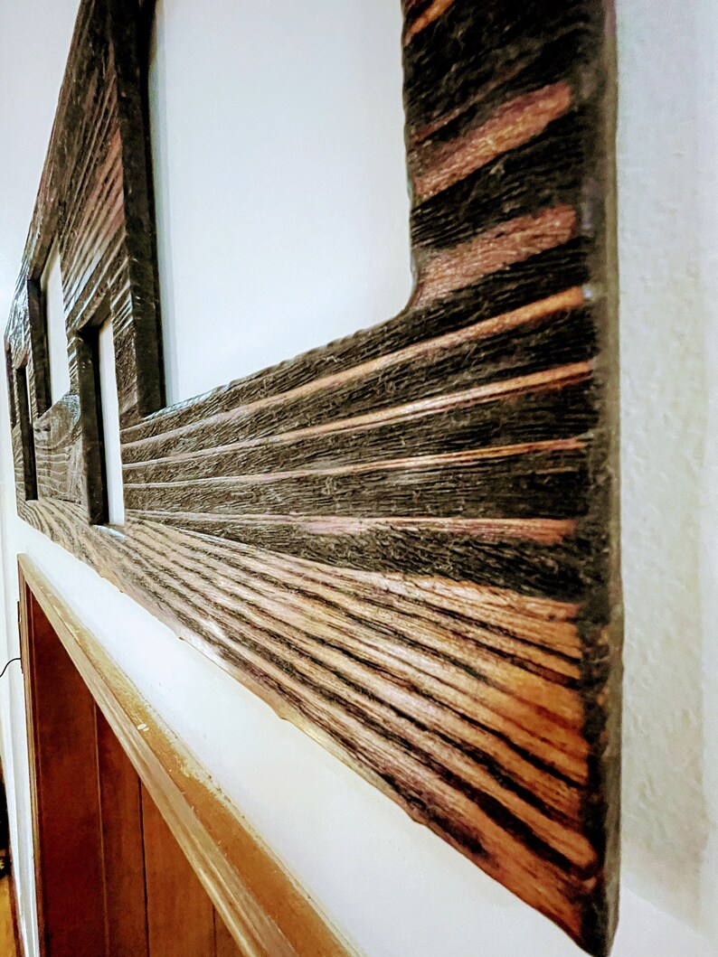 Rustic Photo Collage Frame Etsy