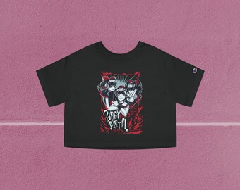 Crop Top Baby Metal Band - Camiseta Champion Heritage