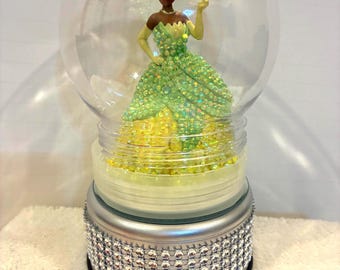 BEDAZZLED Disney Princess TIANA w/GLOBE