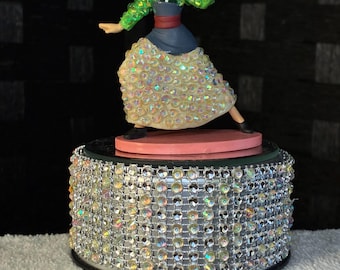 BEDAZZLED Disney Princess MULAN w/ GLOBE