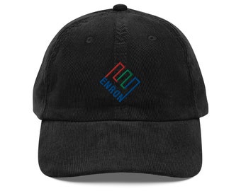 Enron Embroidered Logo Vintage Corduroy Hat