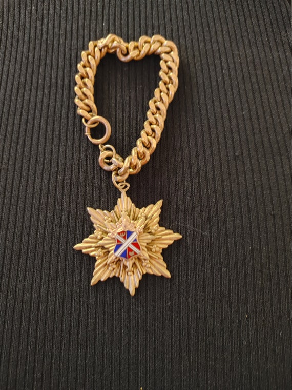 Heraldic Coat of Arms Pendent or Pendent Bracelet - image 5