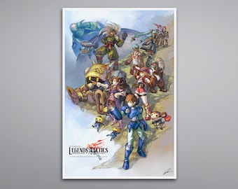 Legends : Tactics Art Print