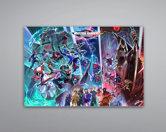 Materia Rangers Limit Break! Art Print