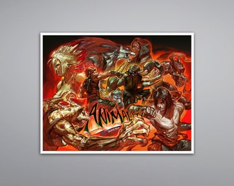 Animality! Art Print