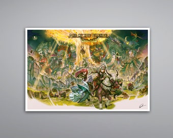 Age of the Elusive: Elden Quest Art Print