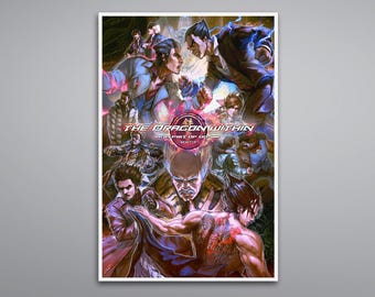 The Dragon Within: Iron Fist of Dojima Art Print