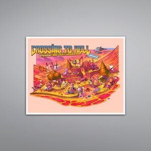 Crossing to Hell: Doom on the Horizon Art Print