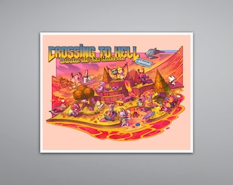 Crossing to Hell: Doom on the Horizon Art Print