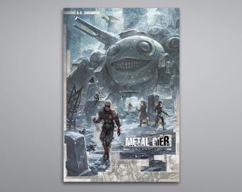 Metal GieR Subservience Art Print