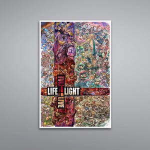 Life a Light (SSBU RPG) Art Print