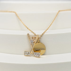 Personalized Golf Player Sport Necklace | Golfer and Golf Lover Necklace for Individual and Team