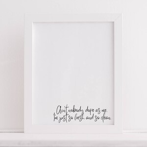Drole De Signe De Rap Art Mural Des Paroles De Rap Citation Etsy France