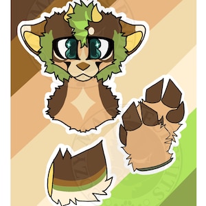 Earthy Goat Fursuit Head Preclaim! | HQ | READ DESC