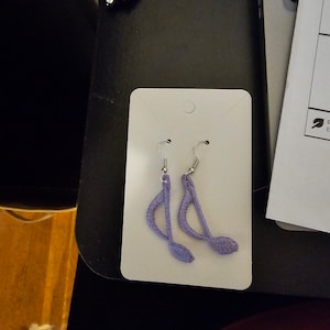 Music Note Earrings FSL