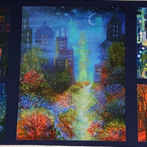 Panel perfect to make a wall hanging.