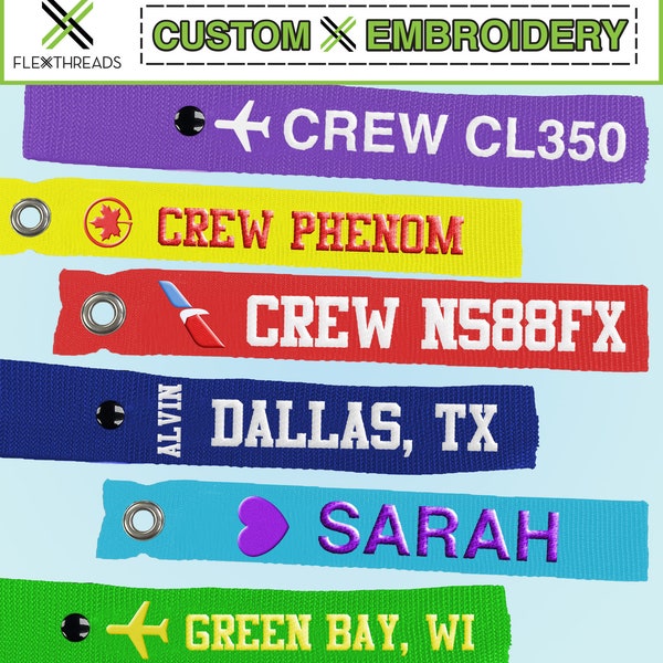 Airline Luggage Tags Etsy