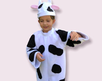 Cow Costume - toddler cow costume - child cow costume - Adult cow costume - cow Halloween costume