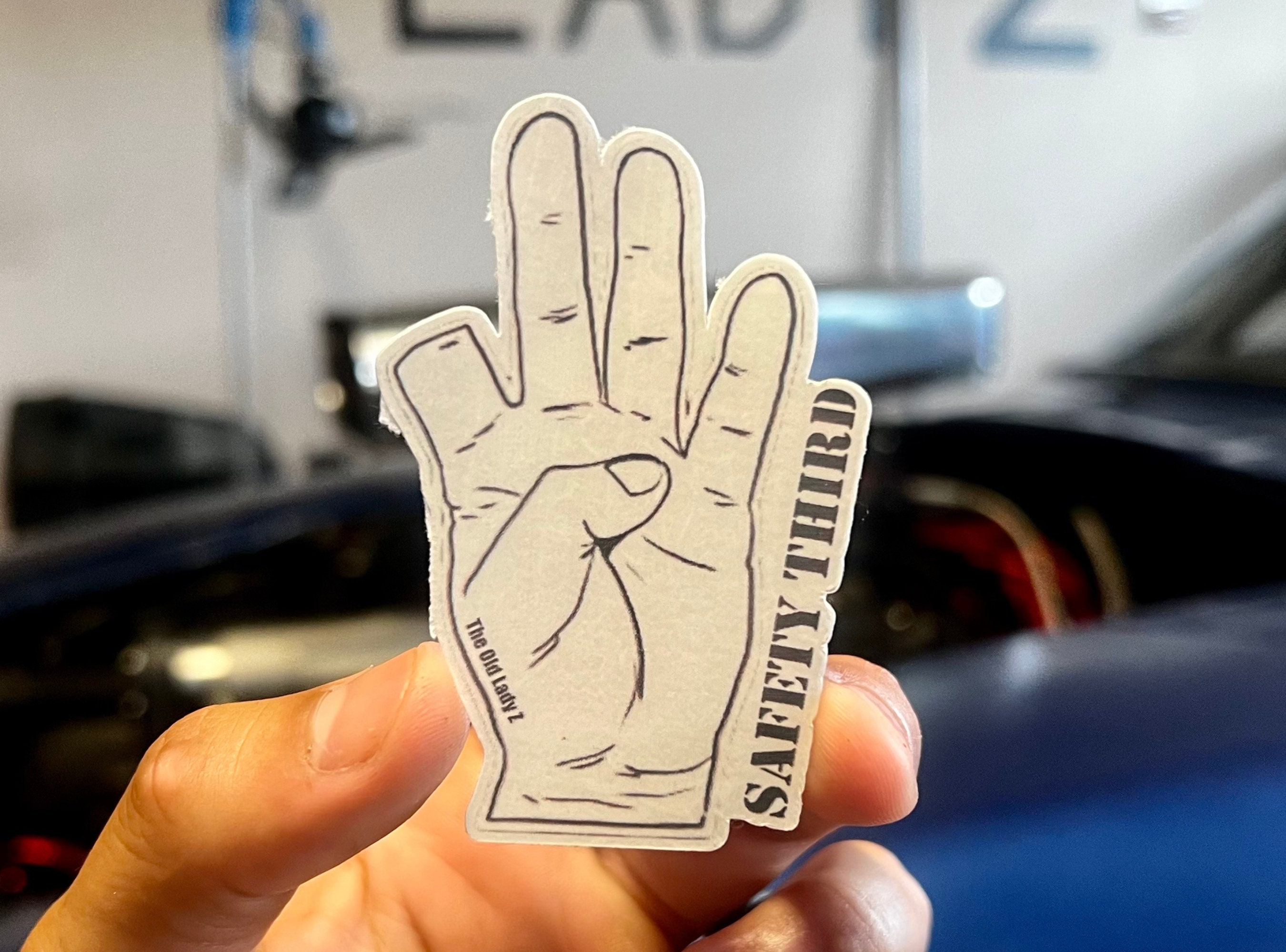 Safety Third sticker, funny car guy sticker, funny construction sticker, sticker for welders, sticker for mechanics, sticker for him