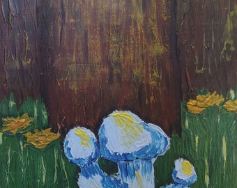 Dandy Fungi - painting