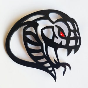 2x Snake Hellsnake Redeye Badge Logo Emblem for Dodge Challenger Charger Hellcat Demon SRT