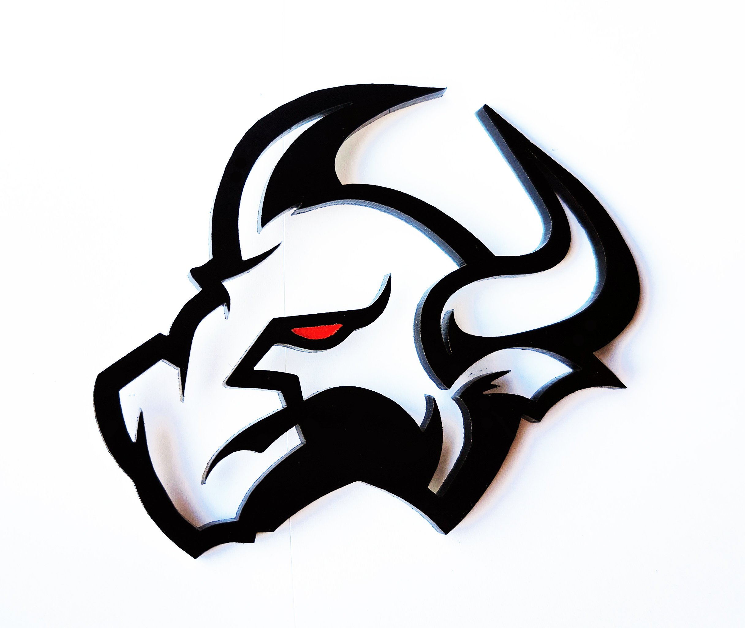 フェンダーエンブレムロゴバッジ ブル カウ バッファロー オックス