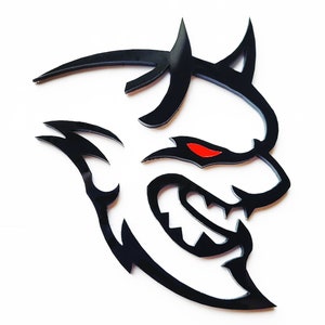 2x Demon Redeye Emblem Badge for Dodge Charger Challenger Hellcat SRT TRX Logo