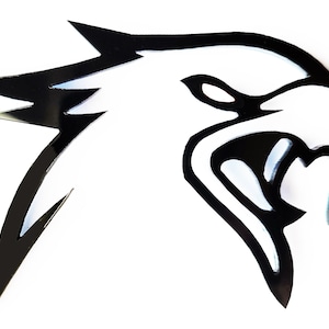2 logo emblema Hawk Bird Hellhawk per Jeep Grand Cherokee Trackhawk SRT