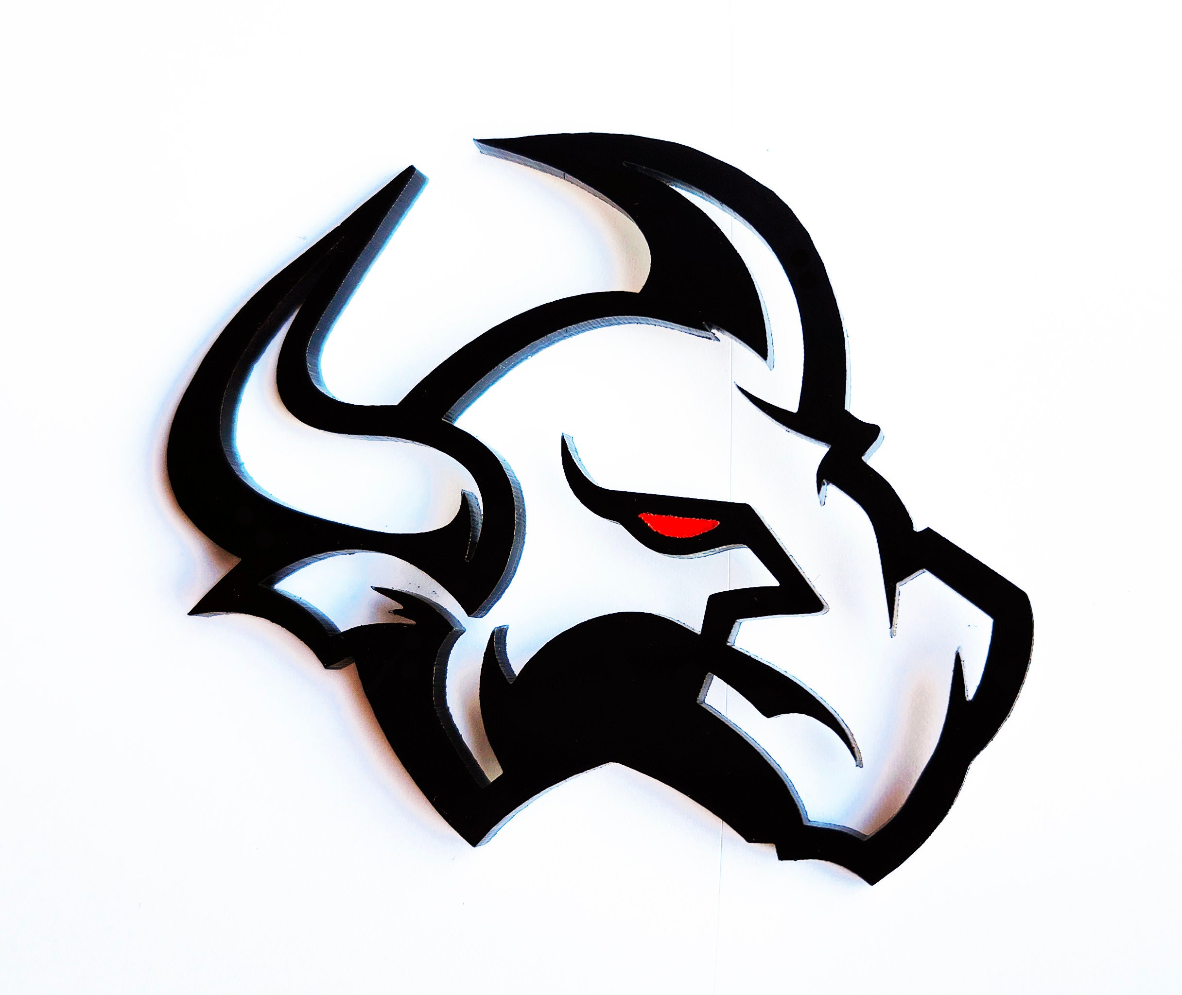 フェンダーエンブレムロゴバッジ ブル カウ バッファロー オックス