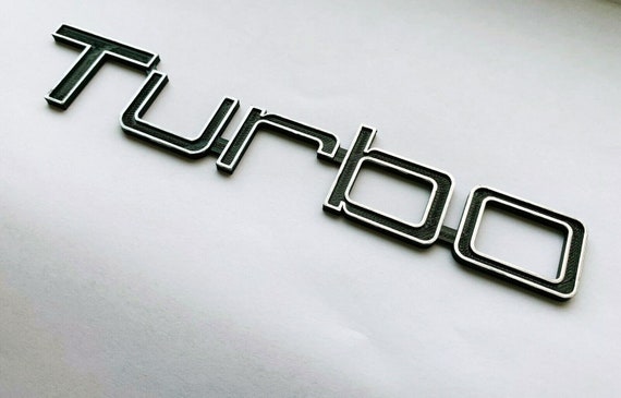 Turbo Trunk Boot Badge Emblem for Volvo 240 81-85 242 244