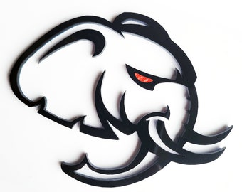 2x Elephant Hellephant 426 Redeye Badge Emblem Logo for Dodge Challenger Charger TRX