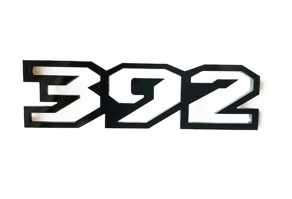 1x Door Fender Emblem Badge Logo 392 Hemi 6.4L for Dodge