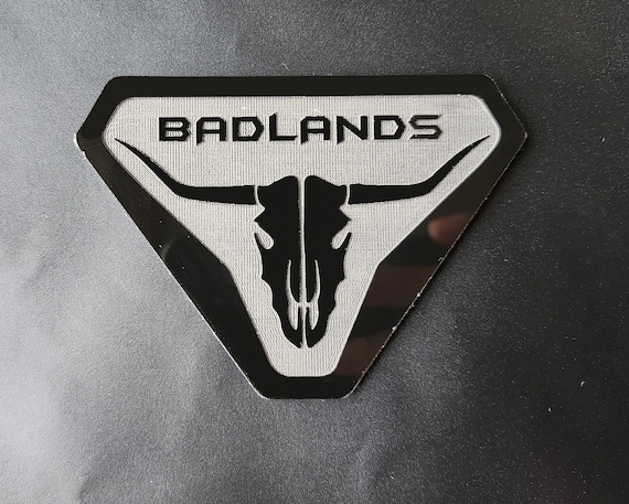 Custom Fender Badlands Emblem Badge Logo for Ford Bronco Offroad