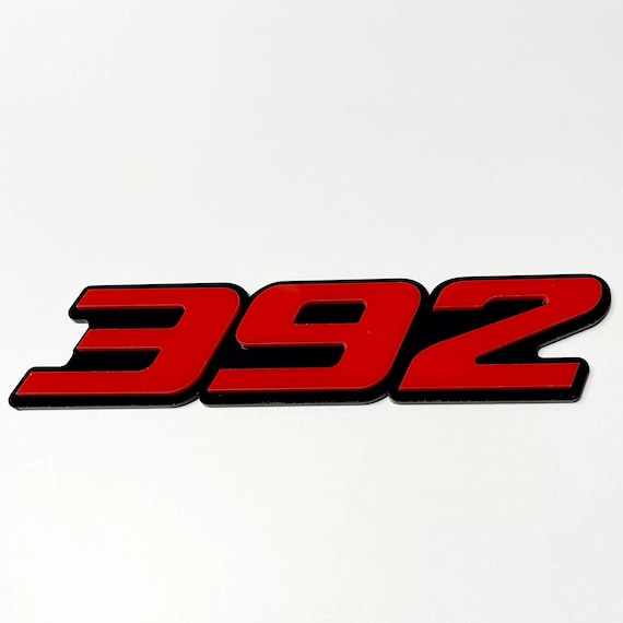 1x Door Fender Emblem Badge Logo 392 Hemi 6.4L for Dodge